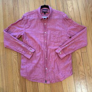 Slim Linen Button Down - Banana Republic